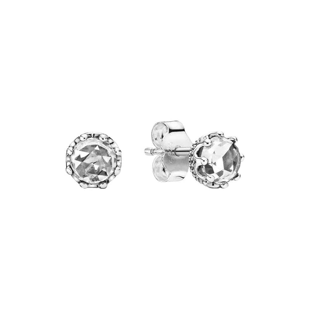 京香 Diamond Flower With Sapphire CZ Stones Gold Stud – JB Jewelers